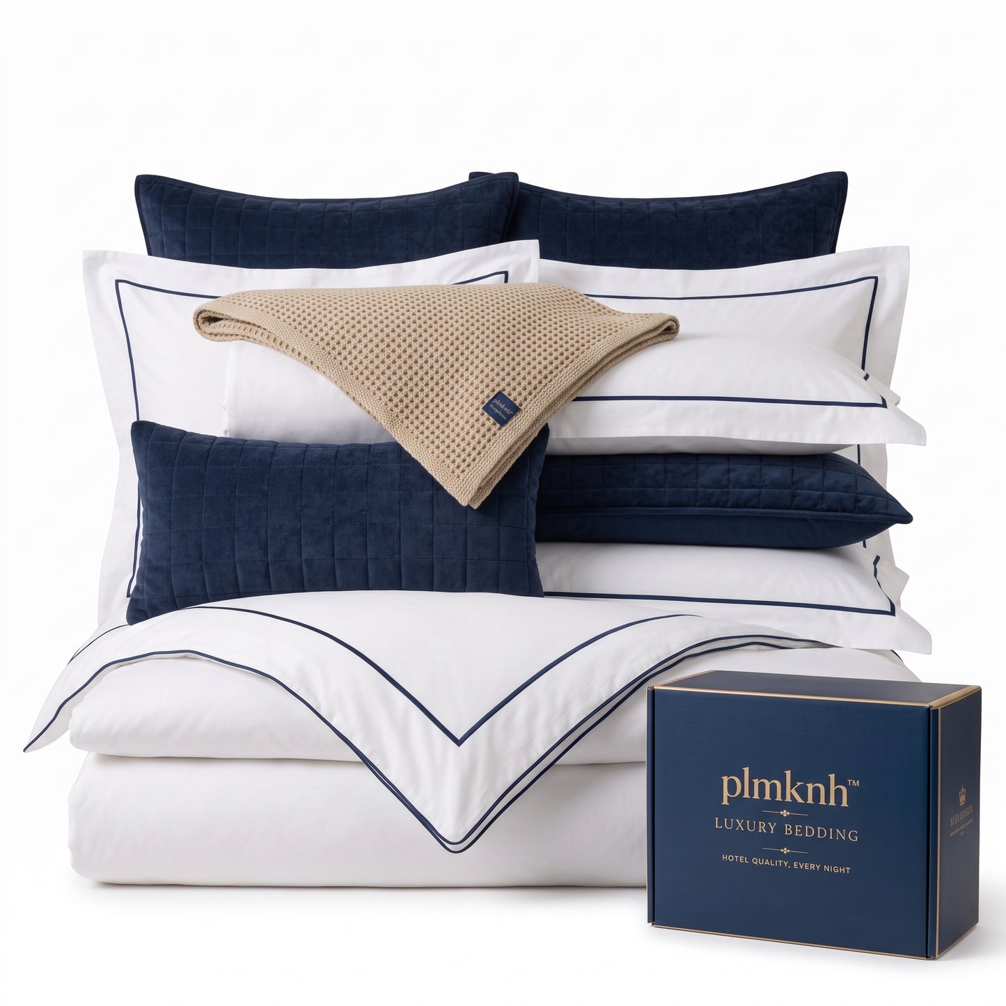 plmknh™ SleepAura Luxury Hotel Bedding Bundle